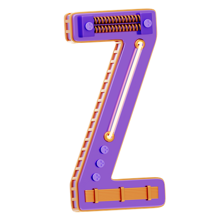 Lettre z  3D Icon