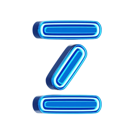 Lettre z  3D Icon