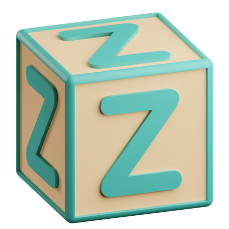 Lettre z  3D Icon