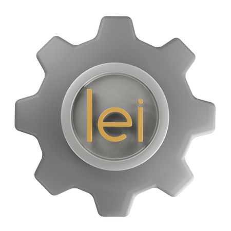 Leu roumain Money Management  3D Icon