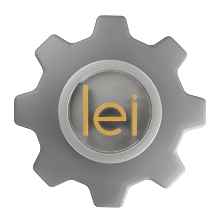 Leu roumain Money Management  3D Icon