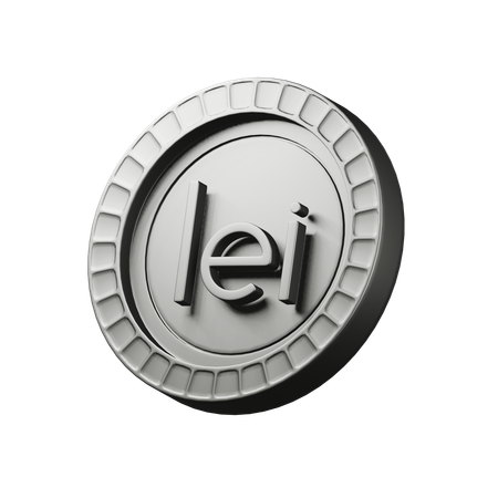 Leu rumano  3D Icon