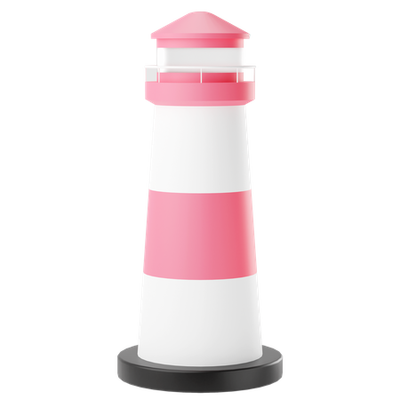 Leuchtturm  3D Icon