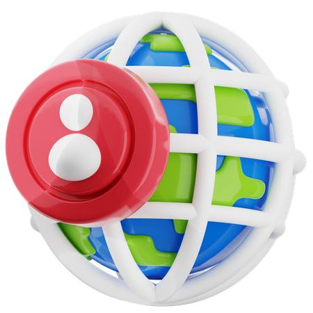 Personen Netzwerk  3D Icon