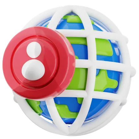 Personen Netzwerk  3D Icon