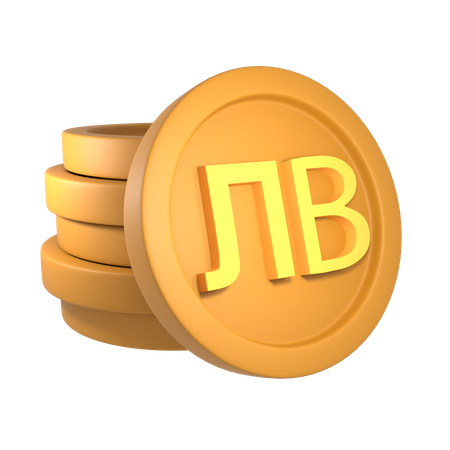 Lev bulgare  3D Icon