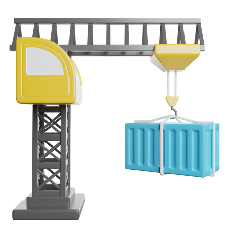 Levage par grue  3D Icon
