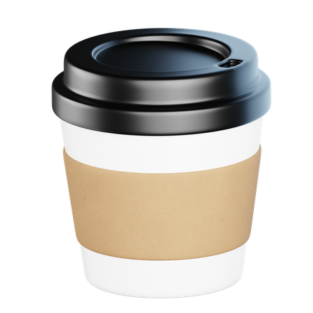 Leve embora a xícara de café  3D Icon