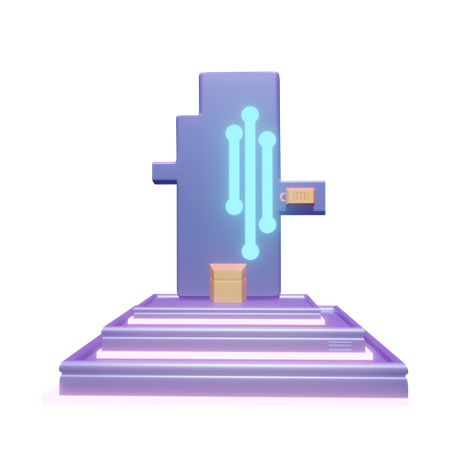 Level Up  3D Icon