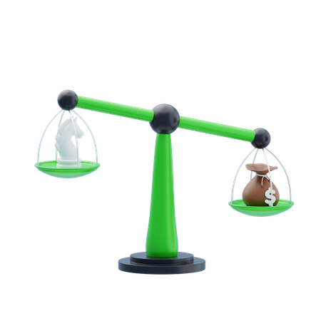 Leverage Strategy  3D Icon