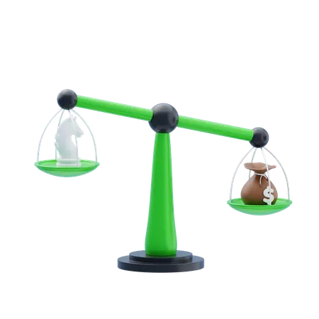 Leverage Strategy  3D Icon