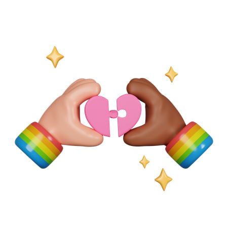 LGBT-Liebe  3D Icon