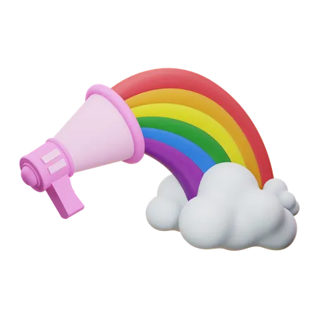 LGBTQ Community Promotion  3D Icon
