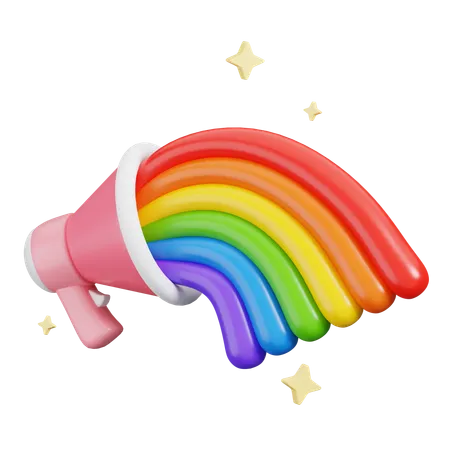 LGBTQ Community Promotion  3D Icon