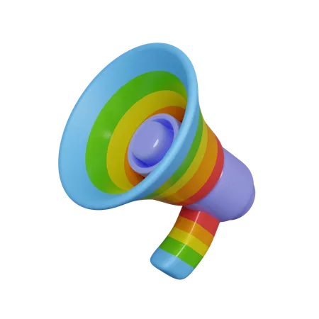 LGBTQ-Ankündigung  3D Icon