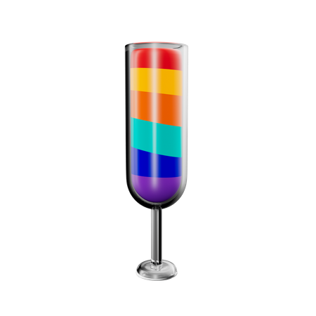 Lgbtq Drink  3D Icon