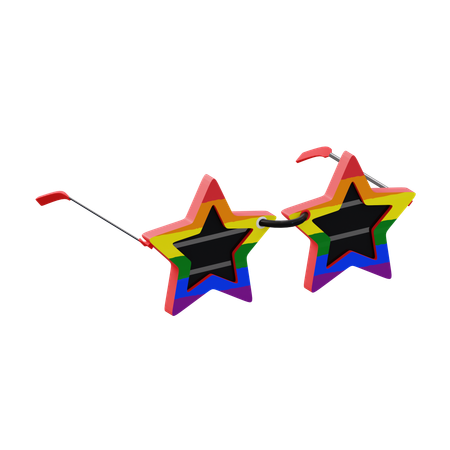 Lgbtq Glasses  3D Icon