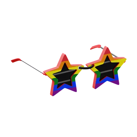 Lgbtq Glasses  3D Icon