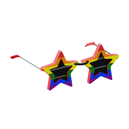 Lgbtq Glasses  3D Icon