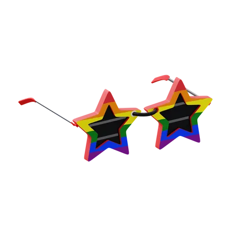 Lgbtq Glasses  3D Icon