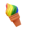 Lgbtq Ice Cream Cone