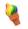 Lgbtq Ice Cream Cone