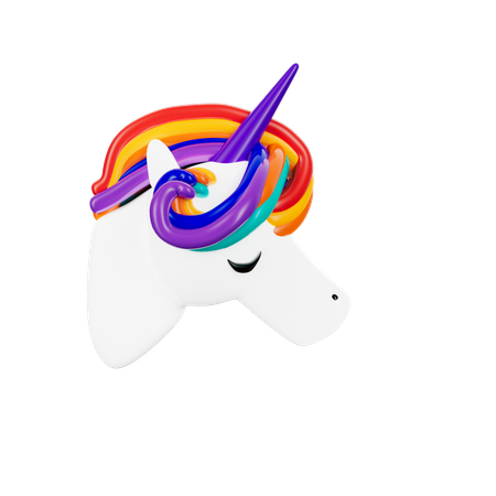 Licorne lgbtq  3D Icon