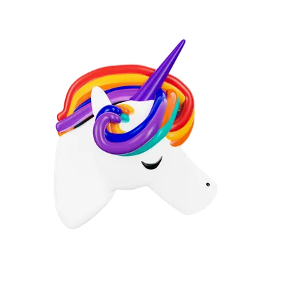 Licorne lgbtq  3D Icon