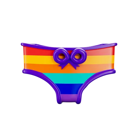 Lgbtq Lingerie  3D Icon