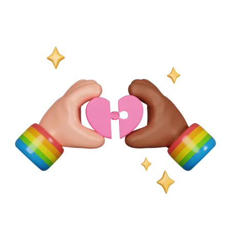 Lgbtq Love  3D Icon