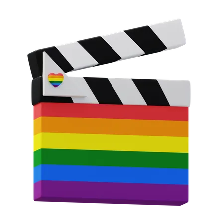 Lgbtq Movie  3D Icon