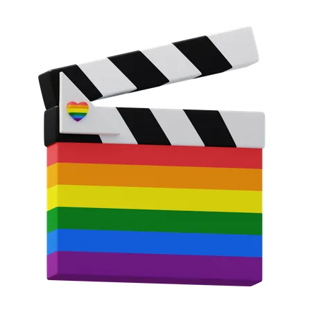 Lgbtq Movie  3D Icon