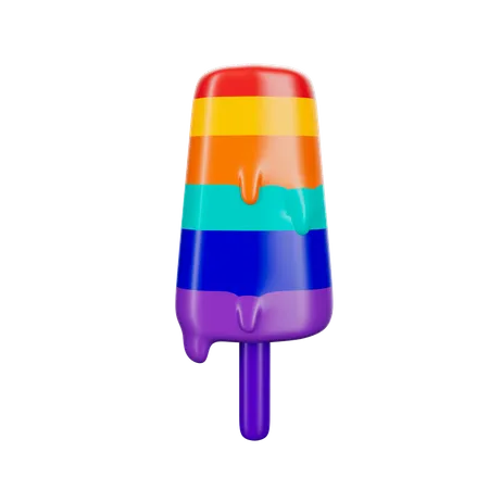 Picolé lgbtq  3D Icon