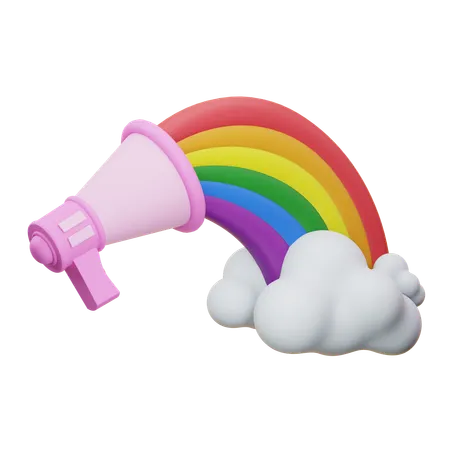 Promozione della comunità lgbtq  3D Icon