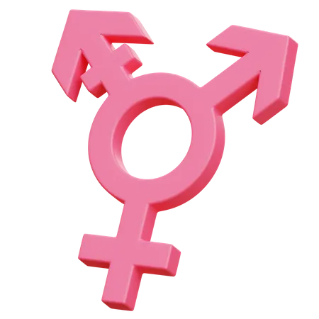 Lgbtq Symbol  3D Illustration