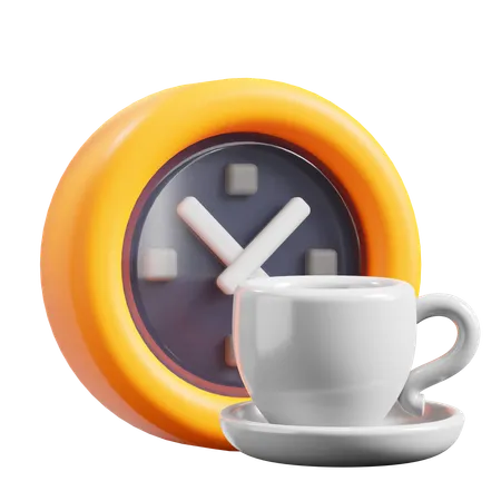 L'heure du café  3D Icon