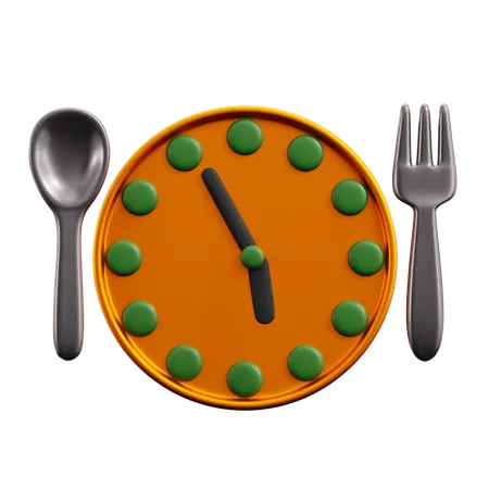 L'heure de manger  3D Icon