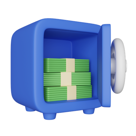 Lots d'argent  3D Icon