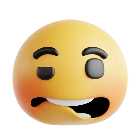 Lib Biting Emoji  3D Icon