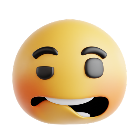 Emoji mordendo lib  3D Icon