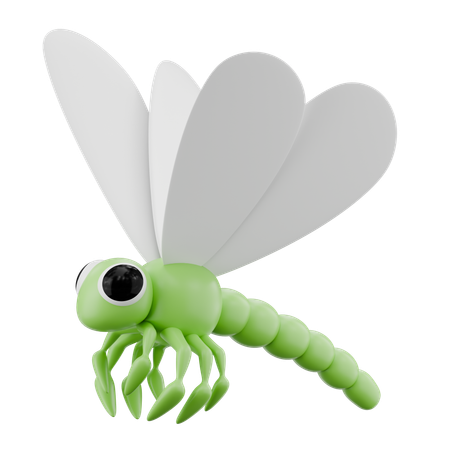 Libélula  3D Icon