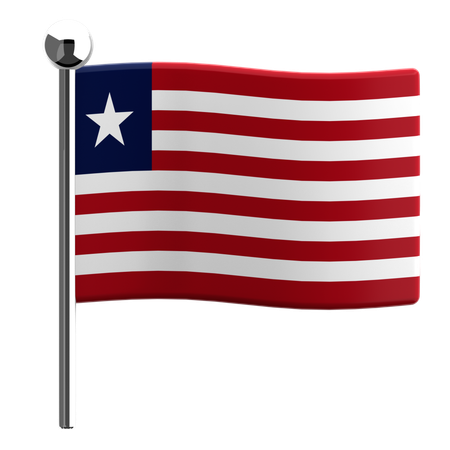 Liberia  3D Icon