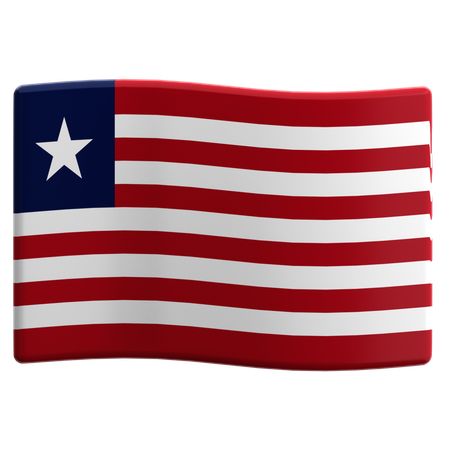 Liberia  3D Icon