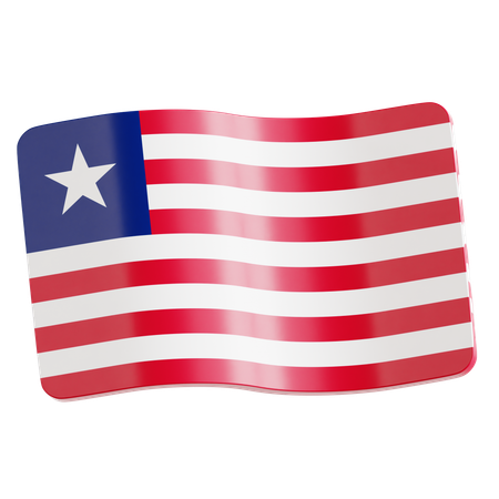 Liberia  3D Icon