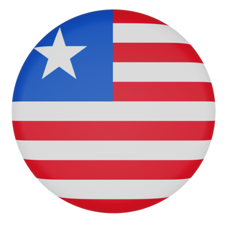 Liberia  3D Icon