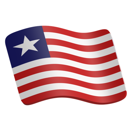 Liberia  3D Icon