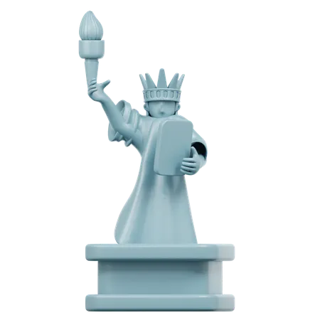 Liberty Statue  3D Icon