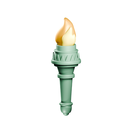 Liberty Statue Torch  3D Icon