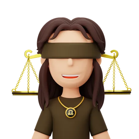 Libra  3D Icon