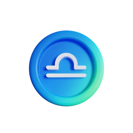 Libra  3D Icon